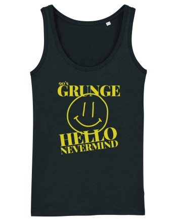 Hello Nevermind 90'S Grunge Black