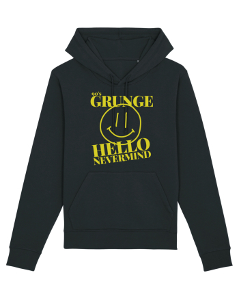Hello Nevermind 90'S Grunge Black