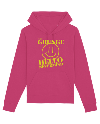Hello Nevermind 90'S Grunge Raspberry