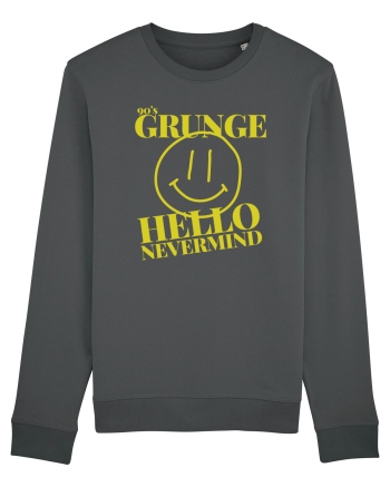 Hello Nevermind 90'S Grunge Anthracite