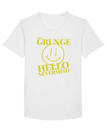Hello Nevermind 90'S Grunge White