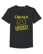 Hello Nevermind 90'S Grunge Tricou mânecă scurtă guler larg Bărbat Skater