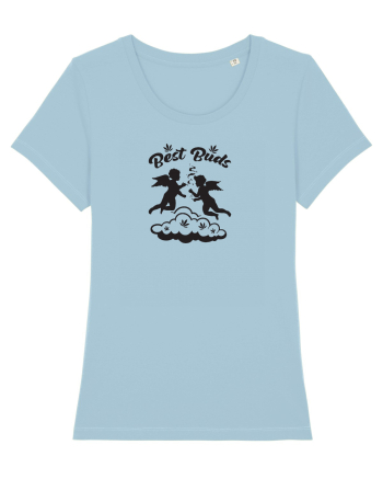 Black buds Sky Blue