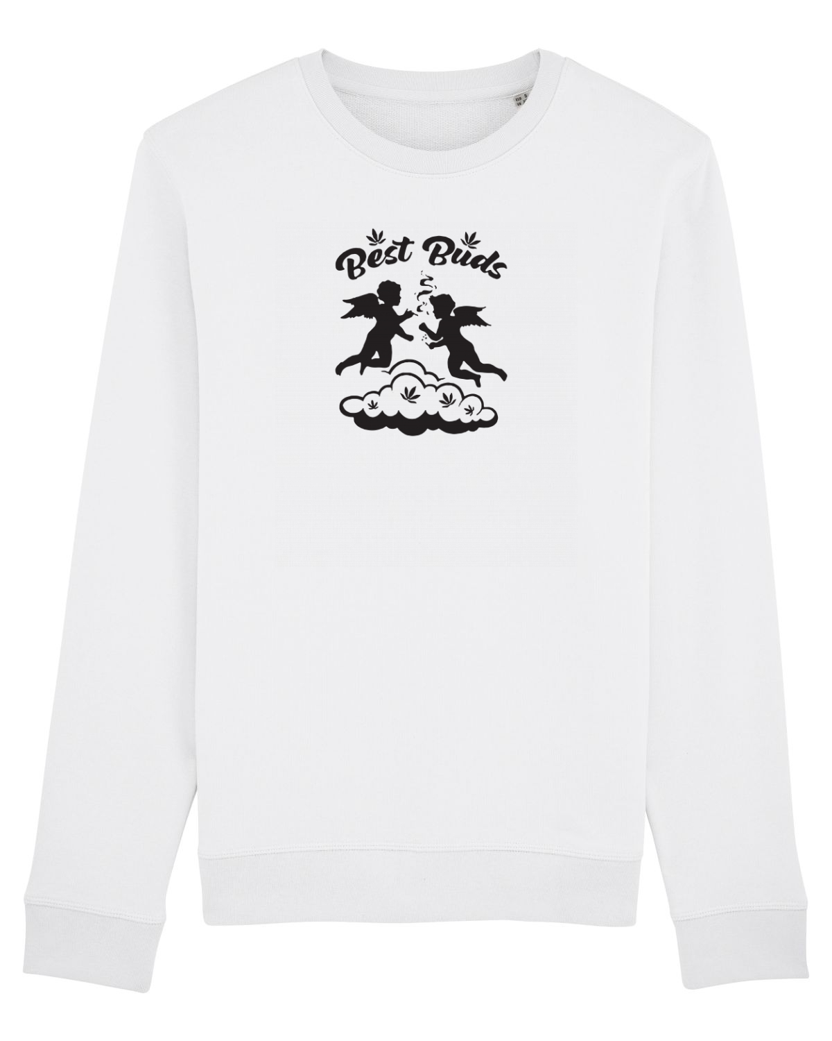 Bluză mânecă lungă Unisex Rise White