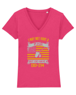 PHD Tricou mânecă scurtă guler V Damă Evoker