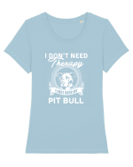 PIT BULL Tricou mânecă scurtă guler larg fitted Damă Expresser