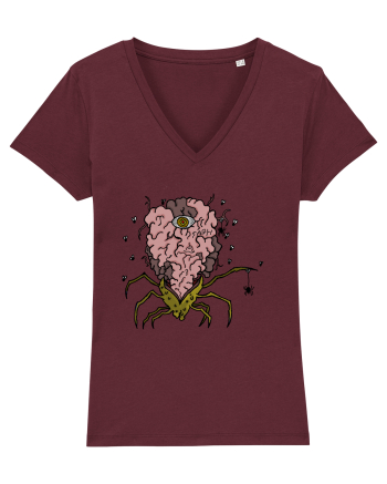 SPIDER BRAIN  Burgundy