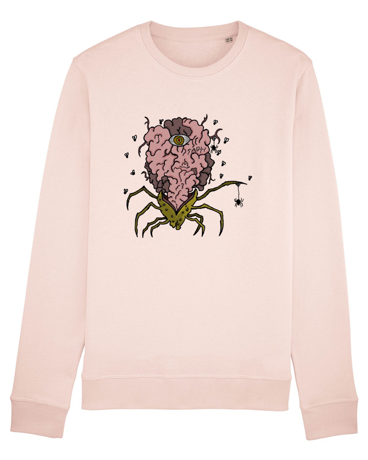 Bluză mânecă lungă Unisex Rise Candy Pink