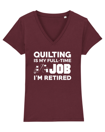 QUILTING Burgundy