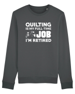 QUILTING Bluză mânecă lungă Unisex Rise