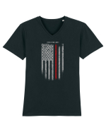 FIREFIGHTER Tricou mânecă scurtă guler V Bărbat Presenter