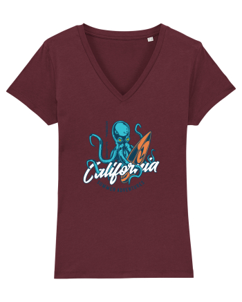 Surf Club California Burgundy