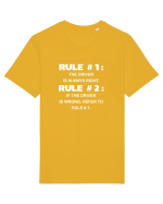 DRIVER Tricou mânecă scurtă Unisex Rocker