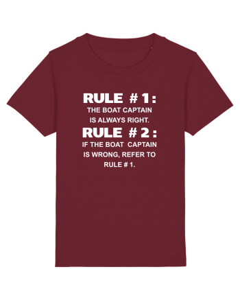 BOATCAPTAIN Burgundy