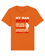 FIREFIGHTER Tricou mânecă scurtă Unisex Rocker