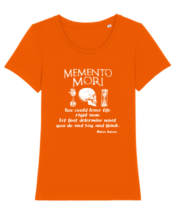 Memento Mori Bright Orange