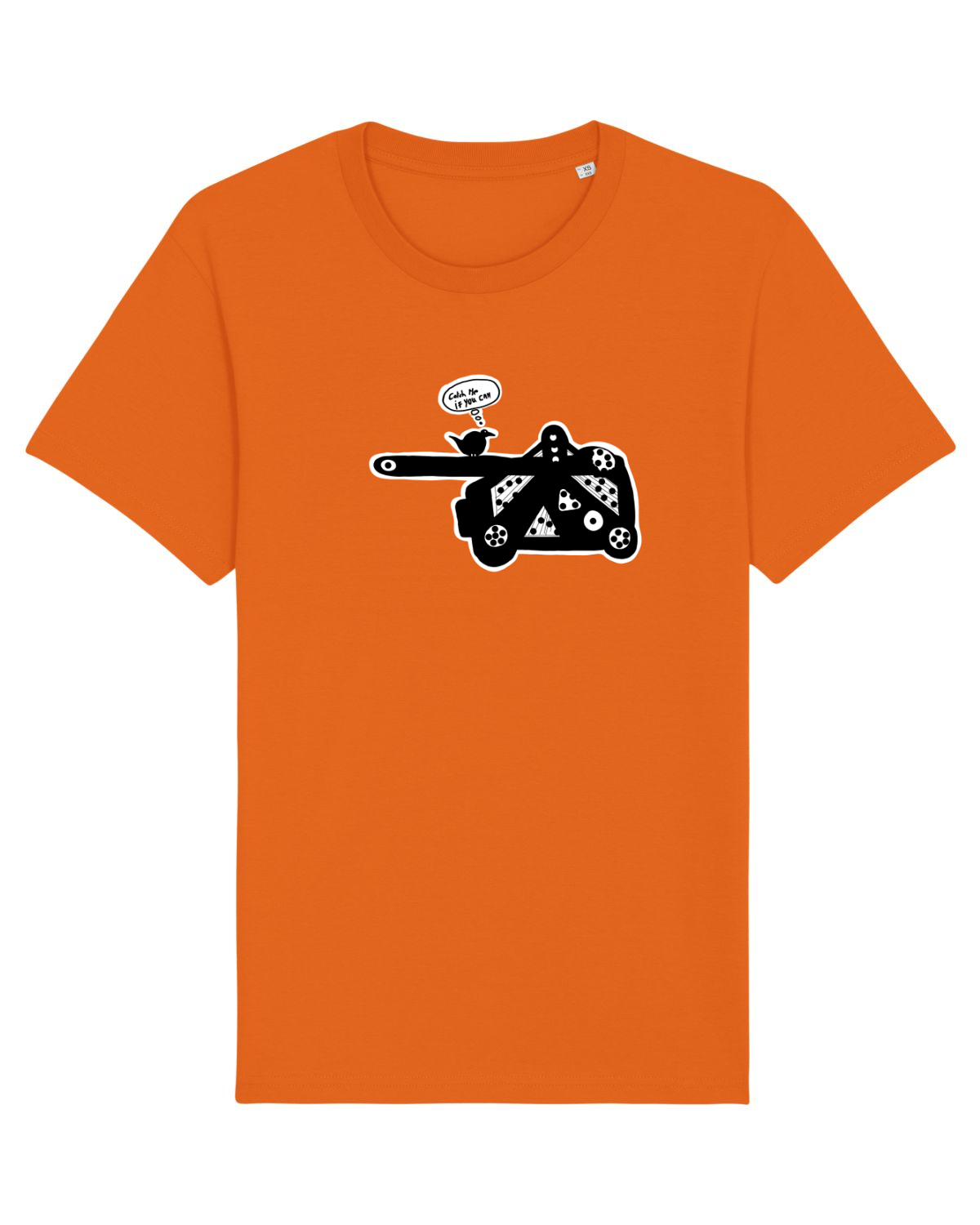 Tricou mânecă scurtă Unisex Rocker Bright Orange