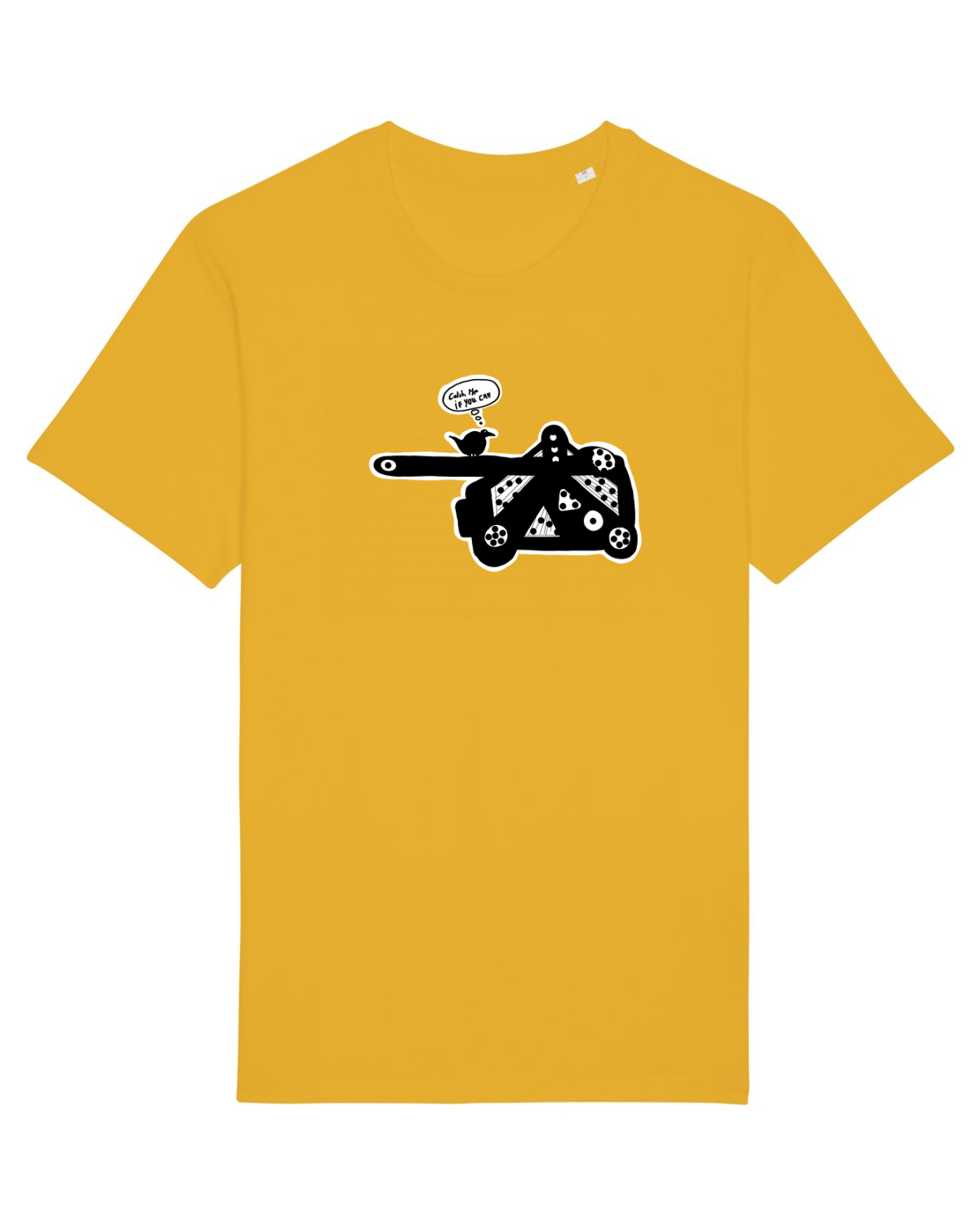 Tricou mânecă scurtă Unisex Rocker Spectra Yellow
