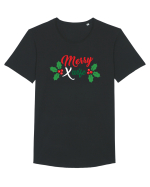 Merry X wife Tricou mânecă scurtă guler larg Bărbat Skater