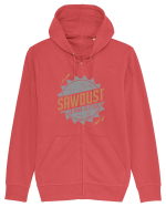 SAWDUST Hanorac cu fermoar Unisex Connector