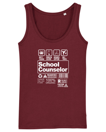 SCHOOL COUNSELOR Burgundy