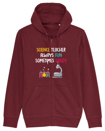 SCIENCE TEACHER Burgundy