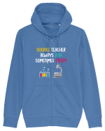 SCIENCE TEACHER Hanorac cu fermoar Unisex Connector