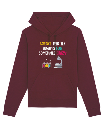 SCIENCE TEACHER Burgundy