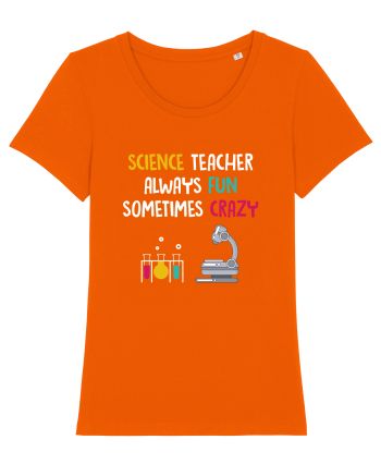 SCIENCE TEACHER Bright Orange