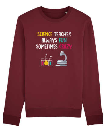 SCIENCE TEACHER Burgundy