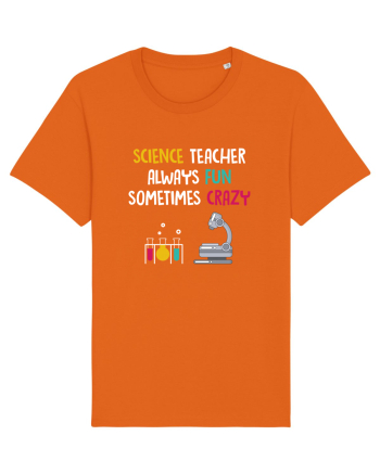 SCIENCE TEACHER Bright Orange