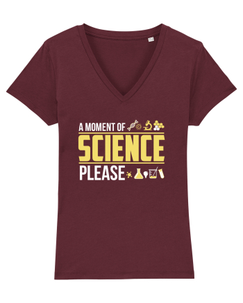 SCIENCE Burgundy