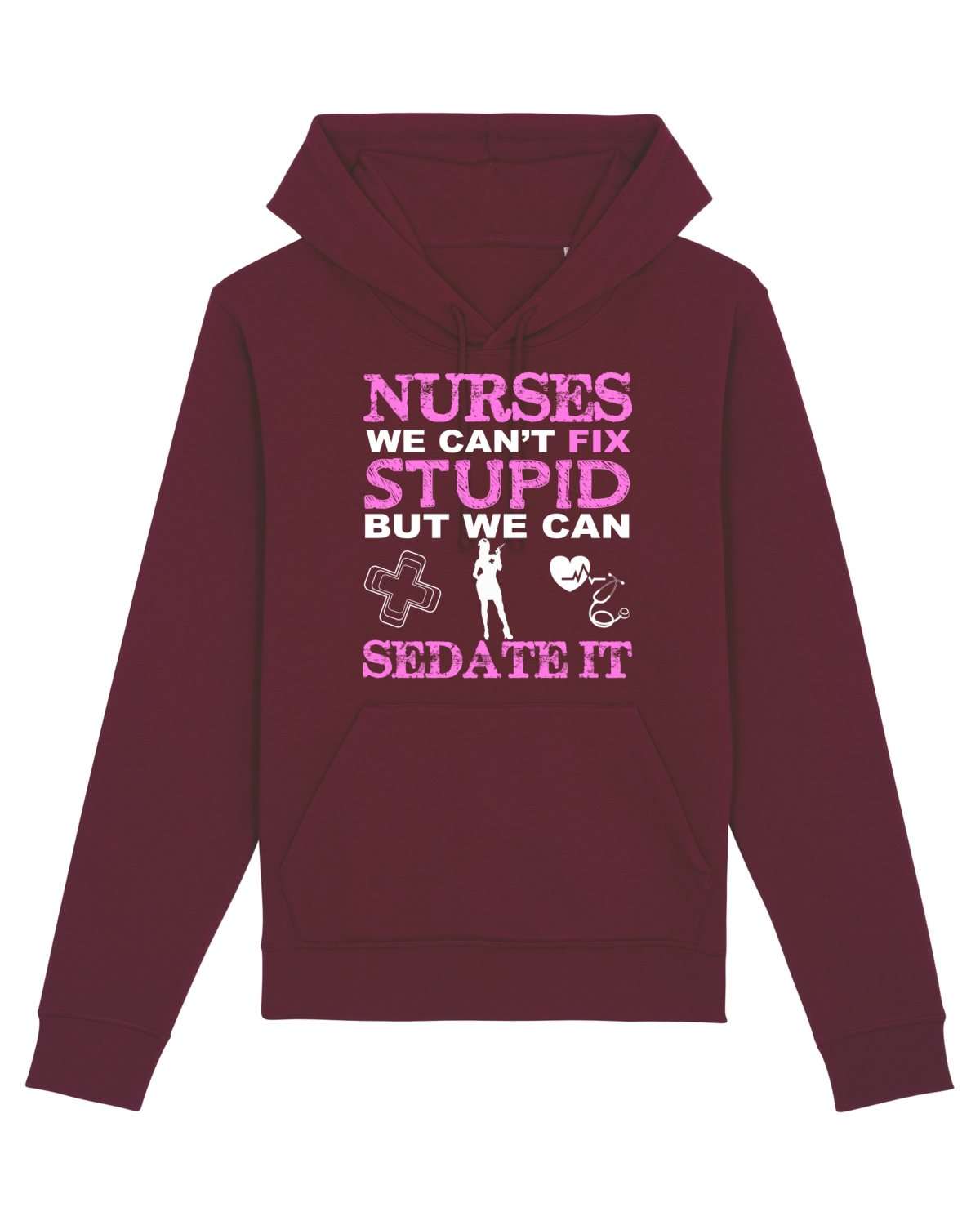 Hanorac Unisex Drummer Burgundy