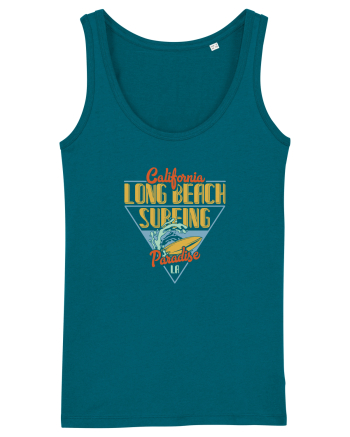 California Long Beach Surfing Paradise Ocean Depth