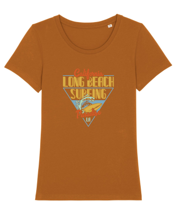 California Long Beach Surfing Paradise Roasted Orange