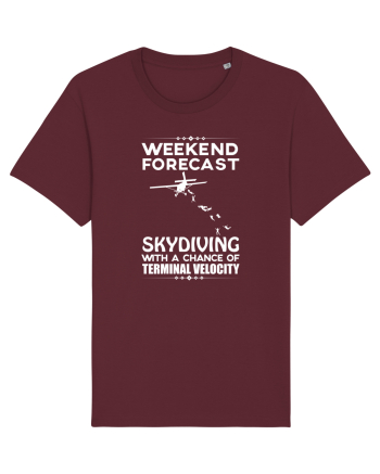 SKIDIVING Burgundy