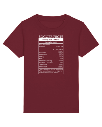 SOCCER Burgundy