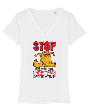 Haioase de Craciun - Stop premature Christmas decorating  by-Backpack-Hiker White