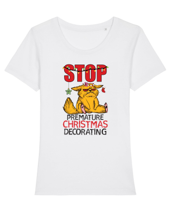 Haioase de Craciun - Stop premature Christmas decorating  by-Backpack-Hiker White