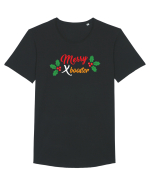 Merry X booster Tricou mânecă scurtă guler larg Bărbat Skater