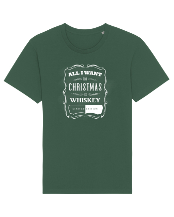 All I want for christmas is whiskey Bottle Green