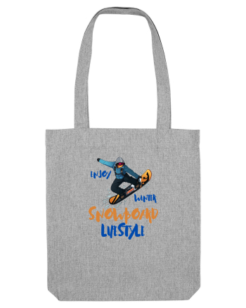 Enjoy Winter - Snowboard Lifestyle Heather Grey