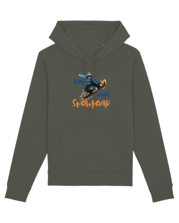 Enjoy Winter - Snowboard  Khaki