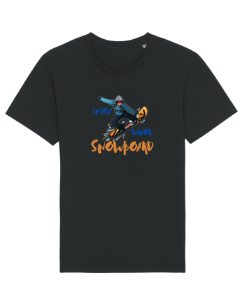 Enjoy Winter - Snowboard  Black