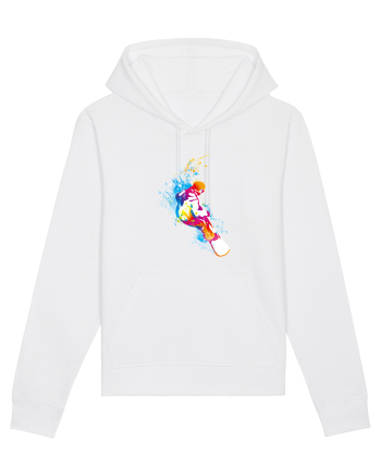 Just Snowboard  White