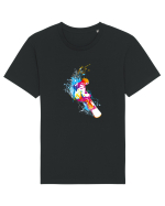 Just Snowboard  Tricou mânecă scurtă Unisex Rocker