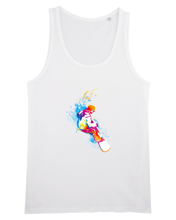 Just Snowboard  White