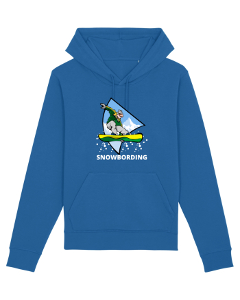 Snowboarding  Royal Blue
