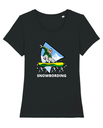Snowboarding  Black