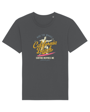 Ride the Waves California Beach Anthracite